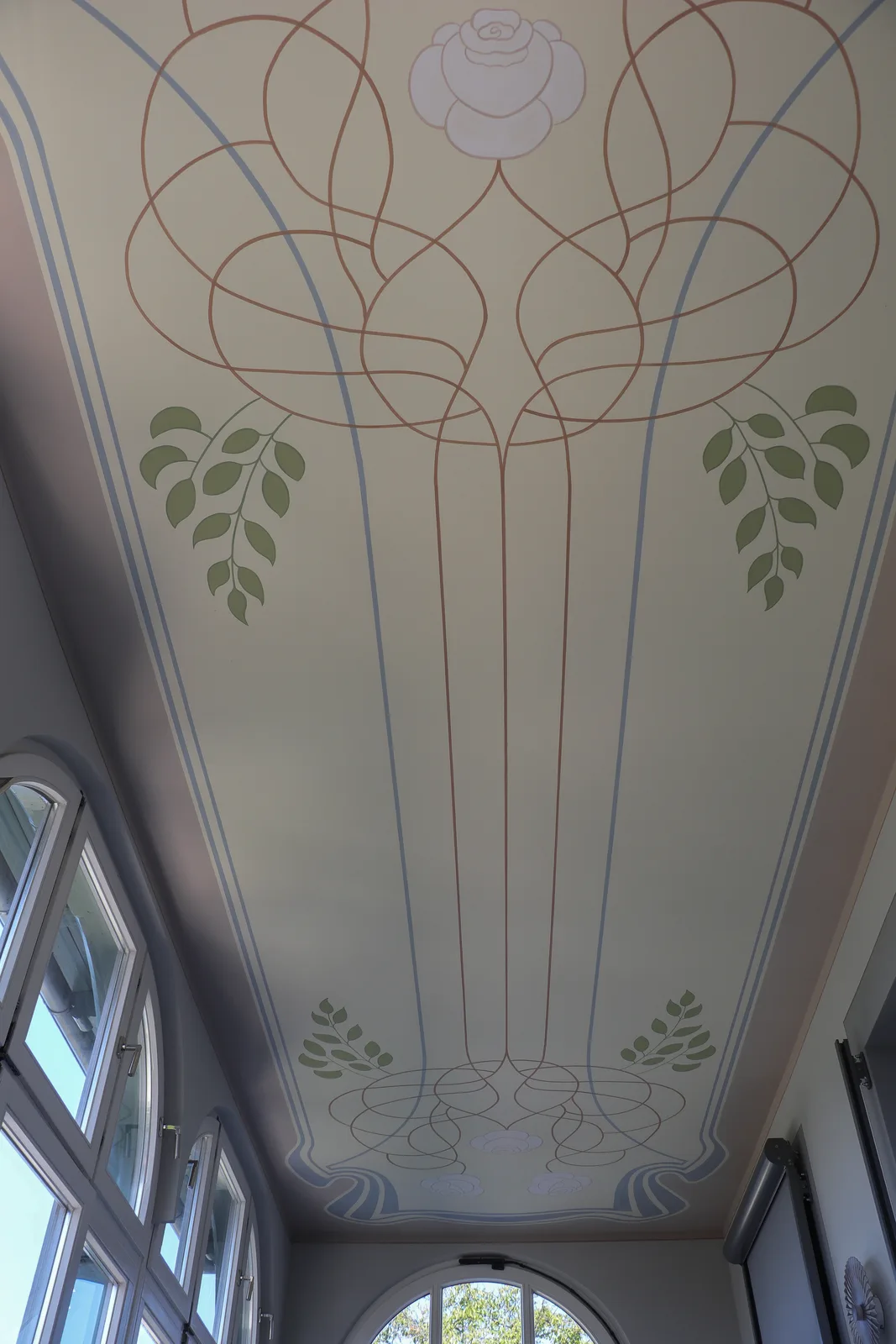 Deckenmalerei im Jugendstil